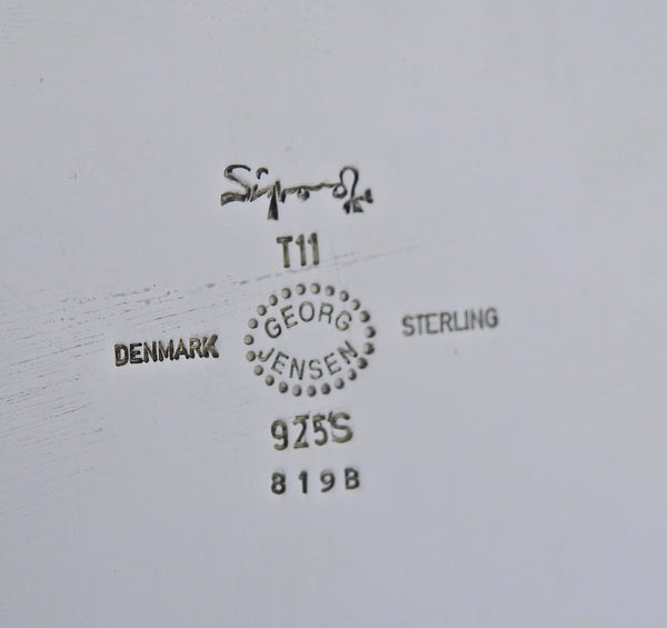 Georg Jensen Sterling Silver Cocktail Shaker by Singvard Bernadotte 819B