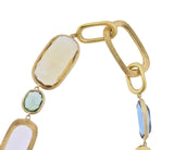 Marco Bicego Murano 18K Gold Gemstone Link Necklace