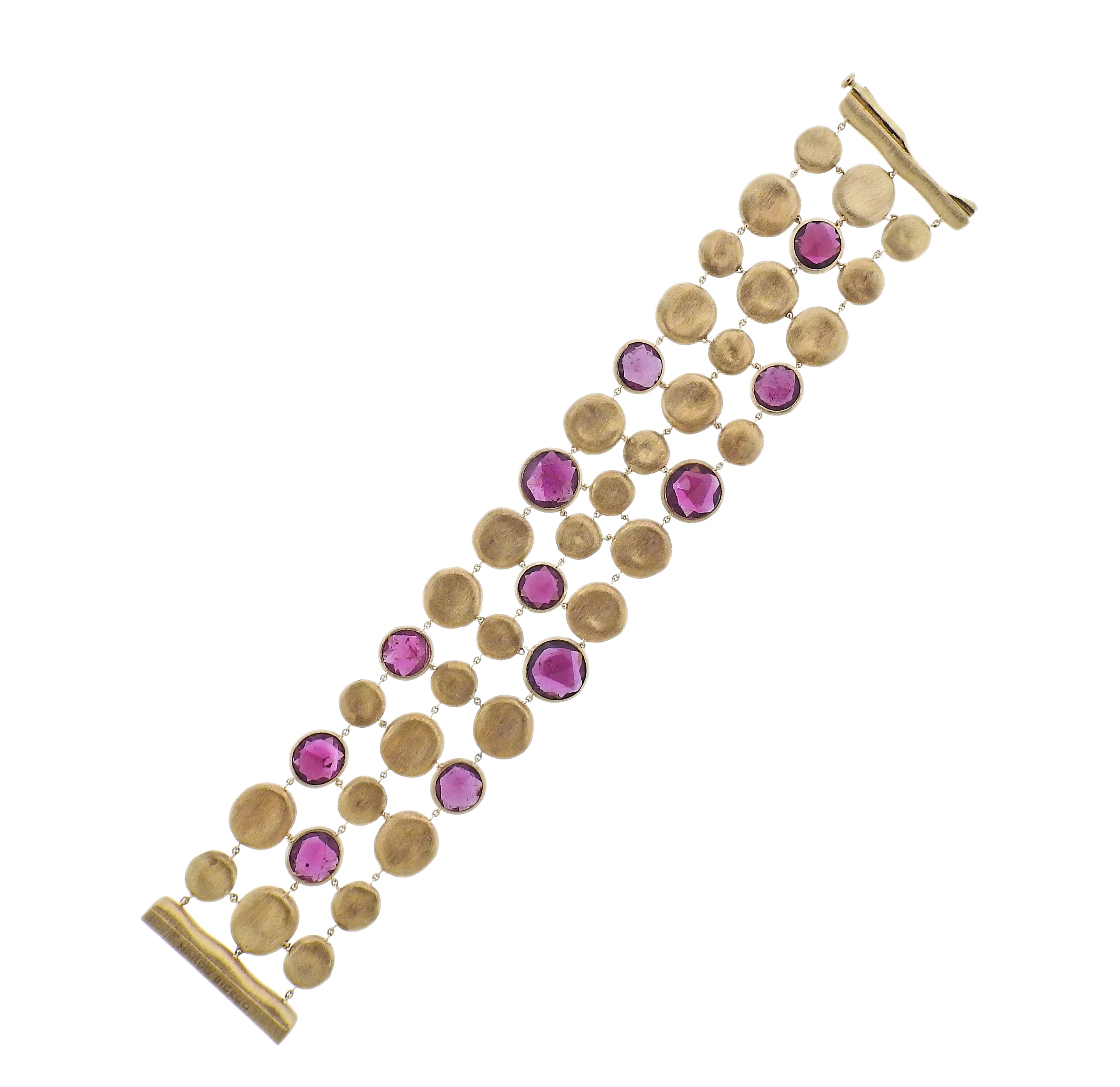 Marco Bicego Jaipur Gold Spessartite Garnet Bracelet