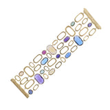 Marco Bicego Murano Gold Mix Gemstone Link Bracelet