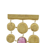 Marco Bicego Jaipur Gold Diamond Tourmaline Multi Strand Bracelet