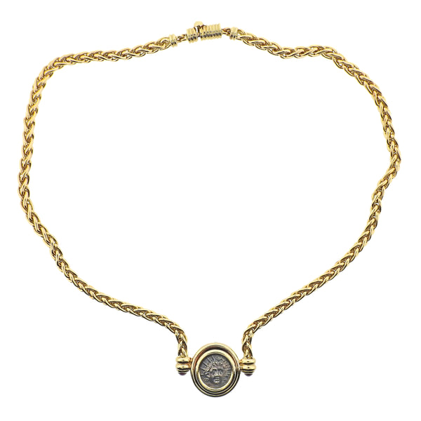 Bulgari Coin Necklace - 17 For Sale on 1stDibs | bulgari monete necklace  price, bulgari roman coin necklace, bulgari ancient coin necklace