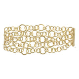 Marco Bicego Jaipur Gold Multi Strand Circle Link Bracelet