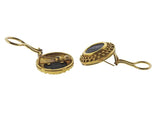 Elizabeth Locke Ancient Coin Gold Earrings - Oak Gem