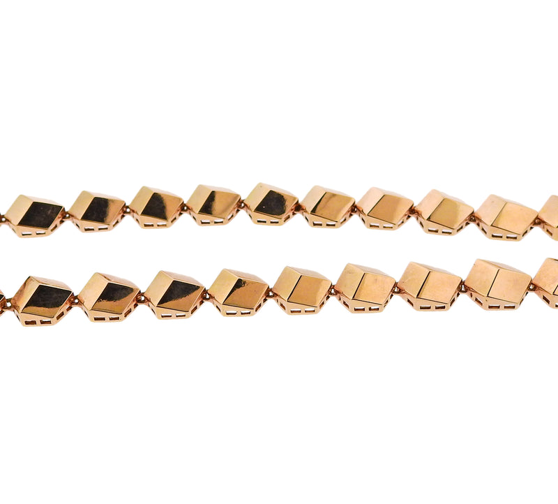 Paolo Costagli Diamond Rose Gold Pendant Necklace - Oak Gem