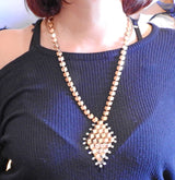 Paolo Costagli Diamond Rose Gold Pendant Necklace - Oak Gem