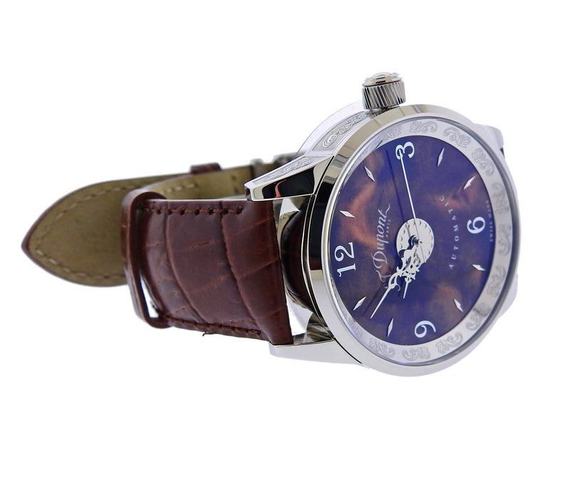 S.T. Dupont Wild West Limited Edition Prestige Automatic Watch - Oak Gem