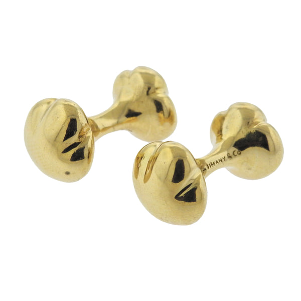 Tiffany & Co Gold Cufflinks - Oak Gem
