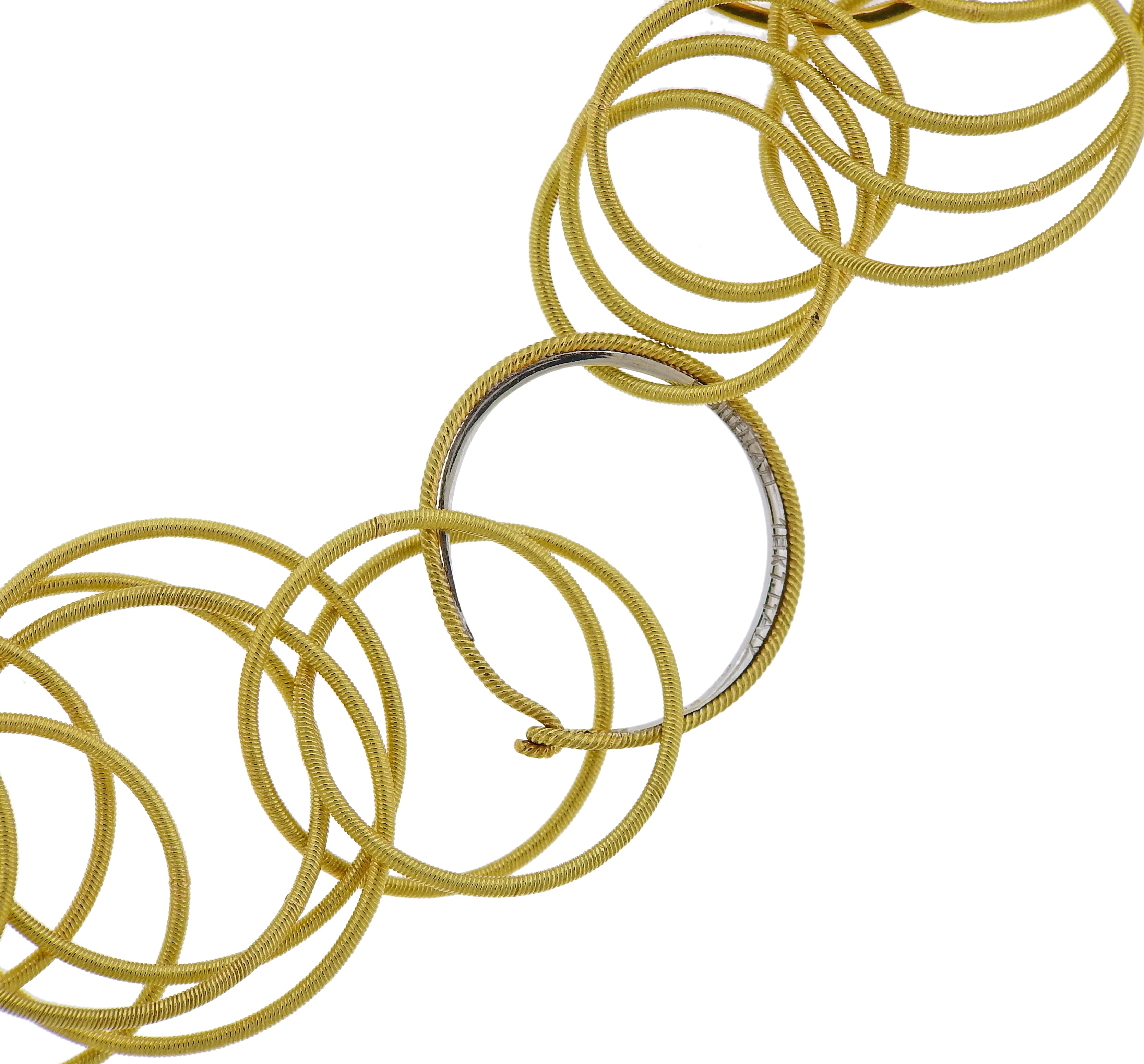 Buccellati Hawaii Gold Link Long Necklace - Oak Gem