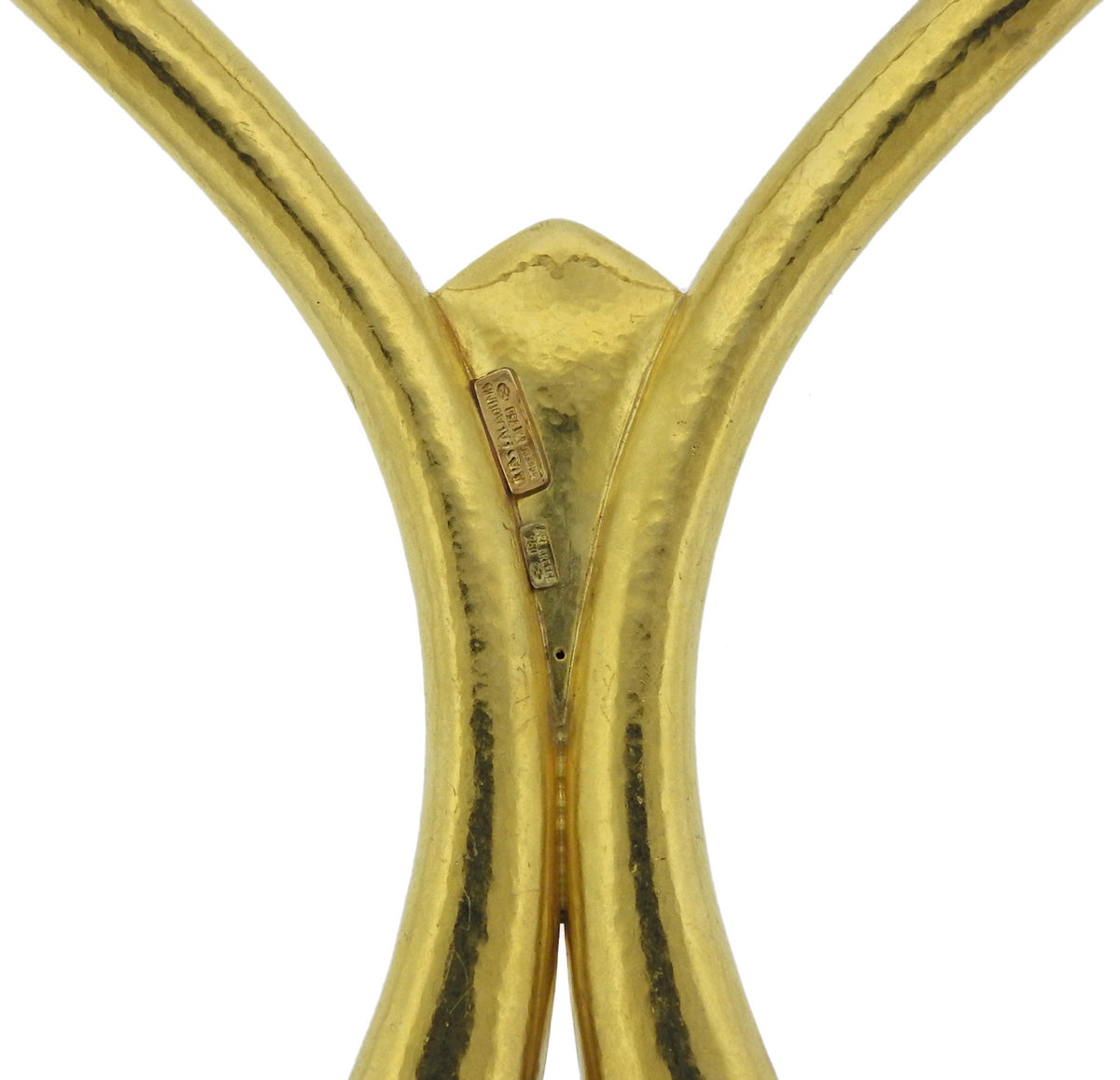 Lalaounis Greece Gold Collar Necklace - Oak Gem