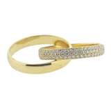 Tiffany & Co Paloma Picasso Diamond Gold Ring