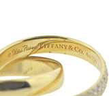 Tiffany & Co Paloma Picasso Diamond Gold Ring