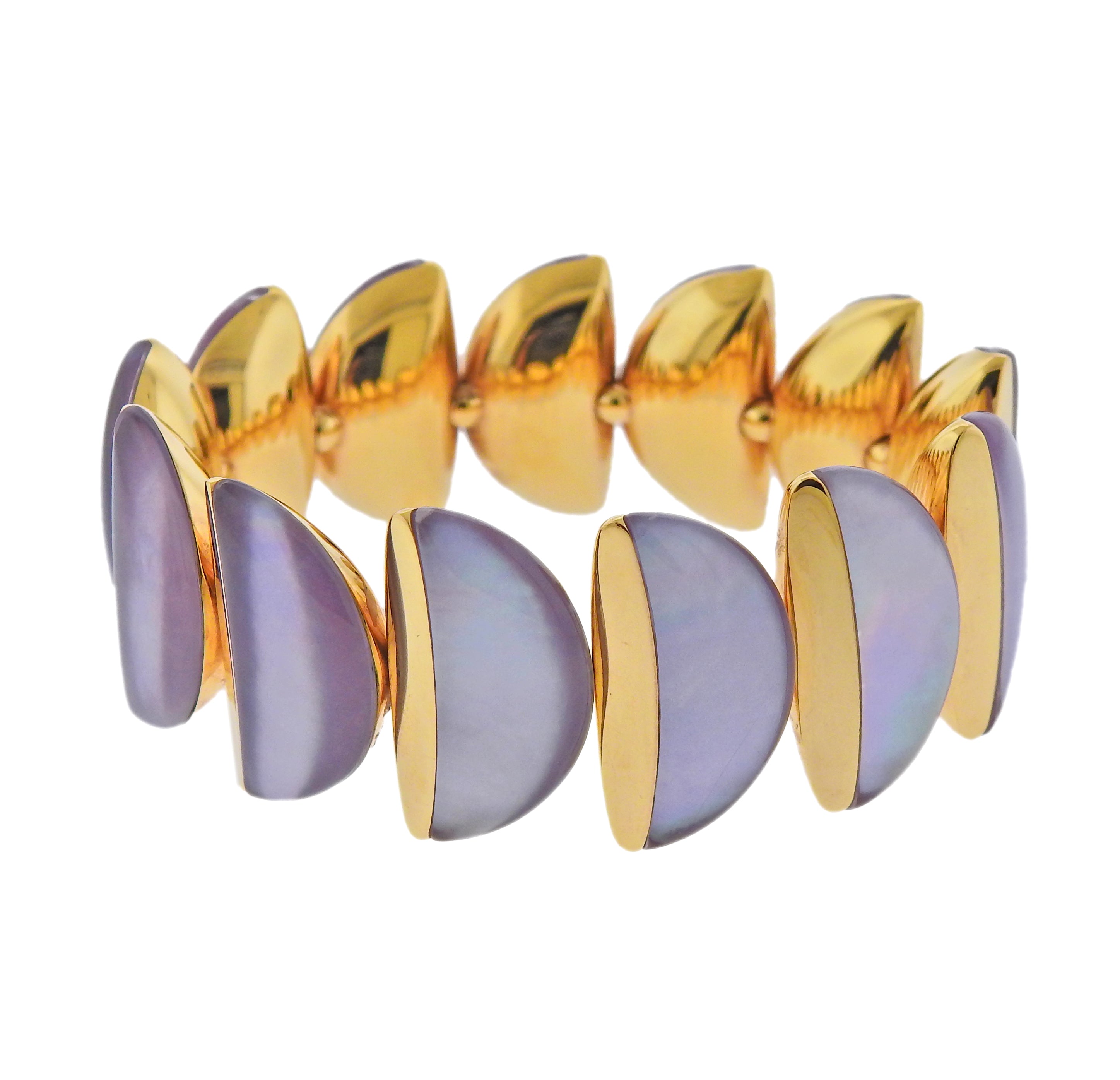 Vhernier Eclisse Siderite Rose Gold Bracelet - Oak Gem
