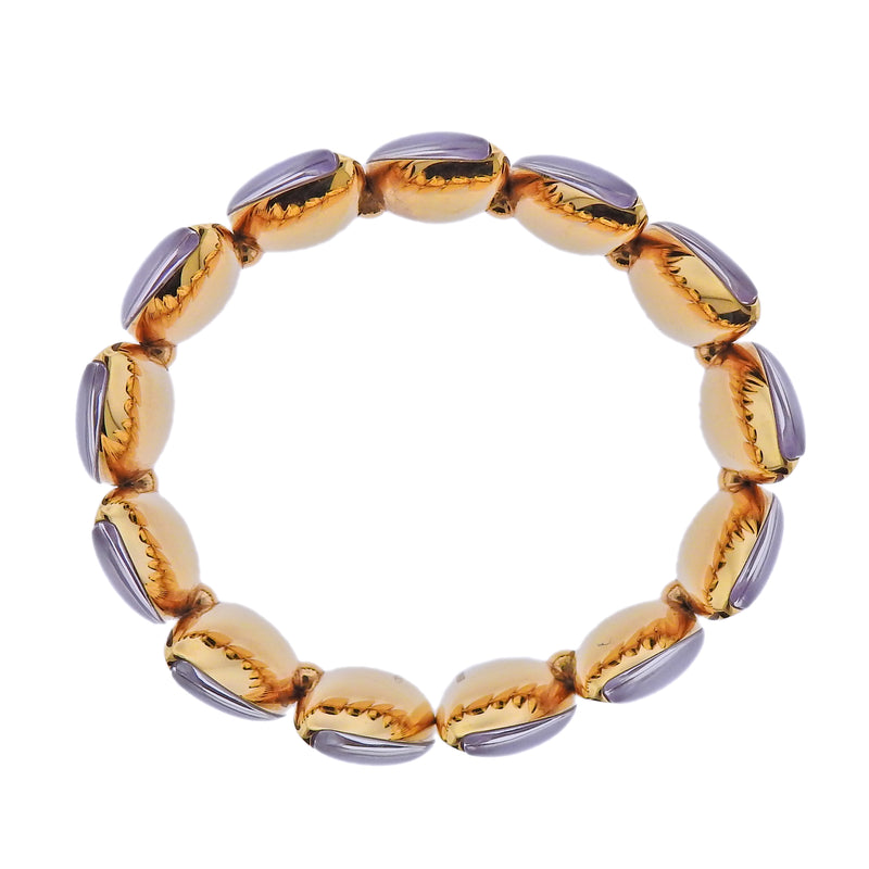 Vhernier Eclisse Siderite Rose Gold Bracelet - Oak Gem