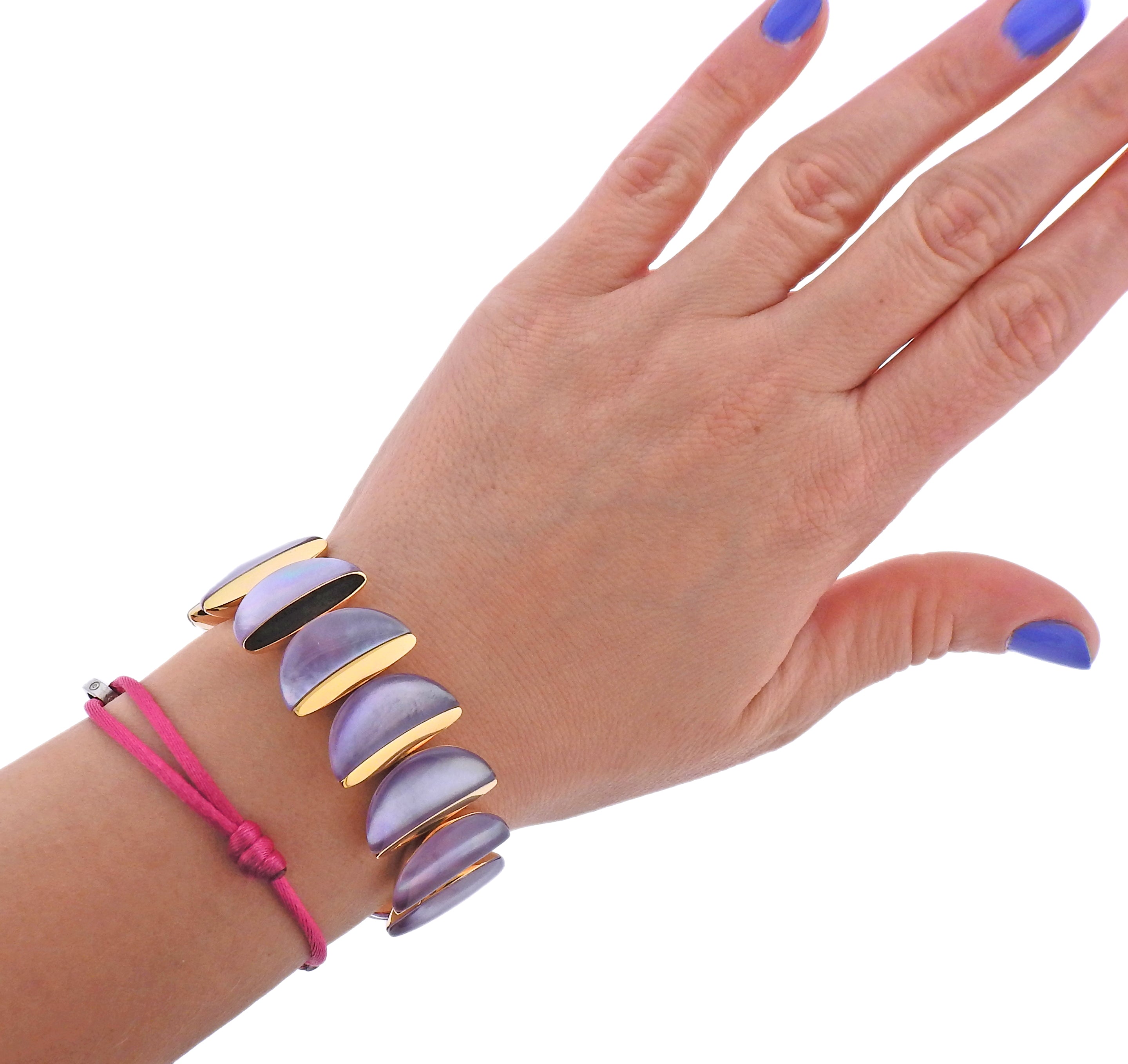 Vhernier Eclisse Siderite Rose Gold Bracelet - Oak Gem