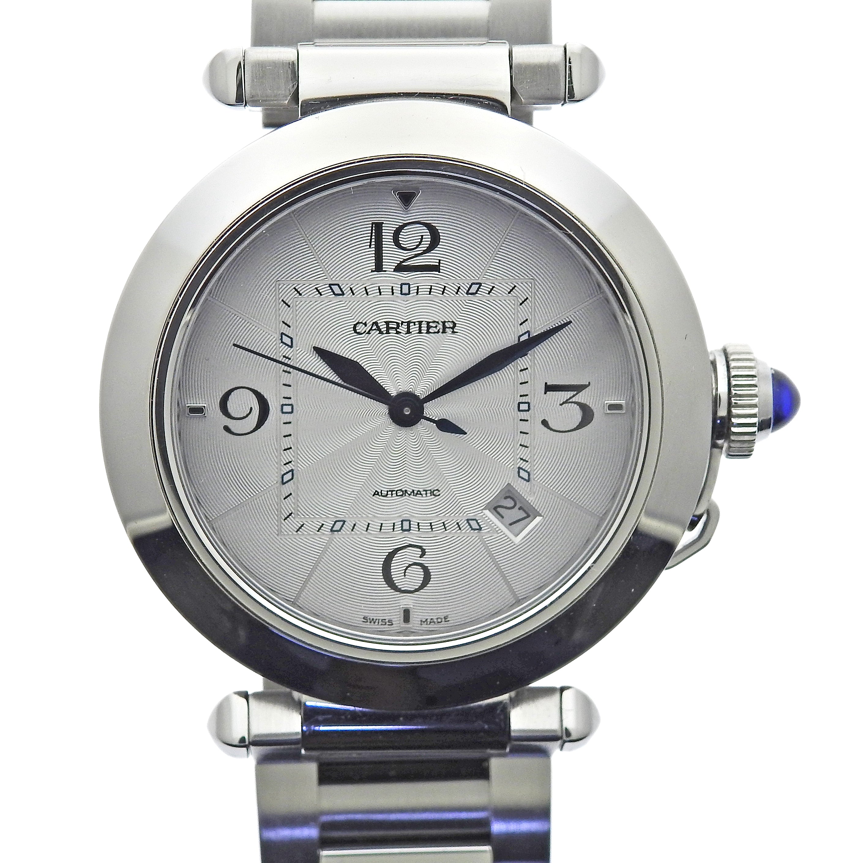 Cartier Pasha 41mm Stainless Steel Automatic Men's Watch WSPA0009