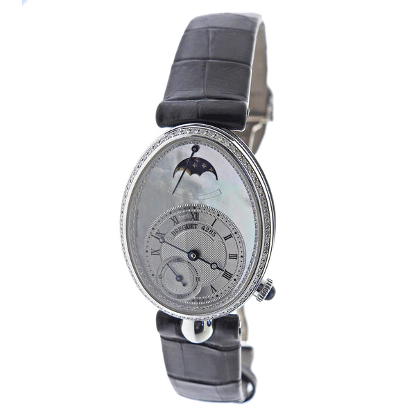 Breguet Reine De Naples 18k Diamond Automatic Ladies Watch 8908