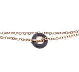 Bucherer Rose Gold Diamond Spinel Onyx Tassel Pendant Necklace