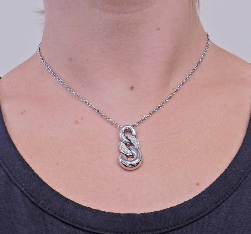 Bucherer Diamond Pendant Necklace