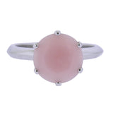 Bucherer Gold 2.83ct Pink Opal Ring