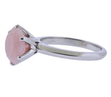 Bucherer Gold 2.83ct Pink Opal Ring