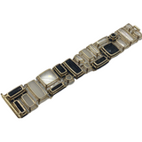 Impressive H. Stern Cobblestone Diamond Gold Quartz Bracelet