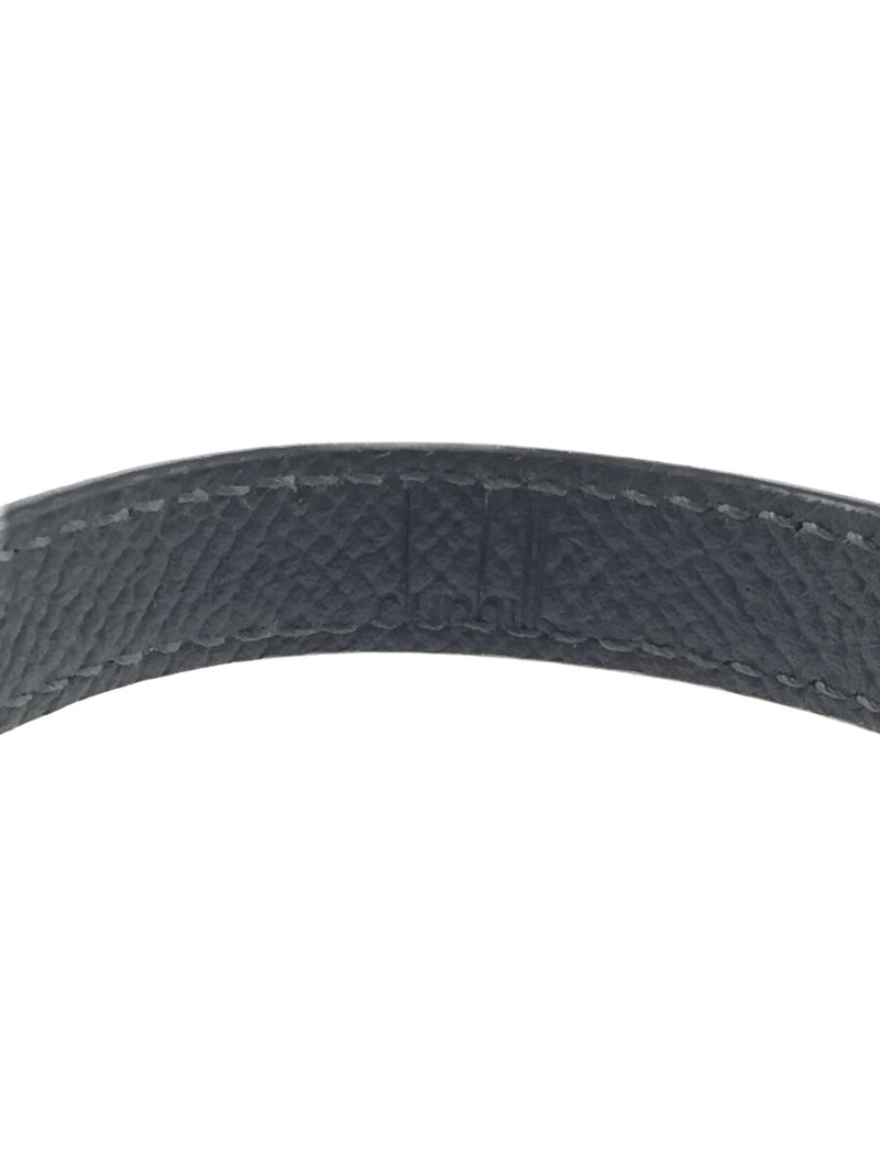 Alfred Dunhill Black Leather Bracelet DUJZC0772K