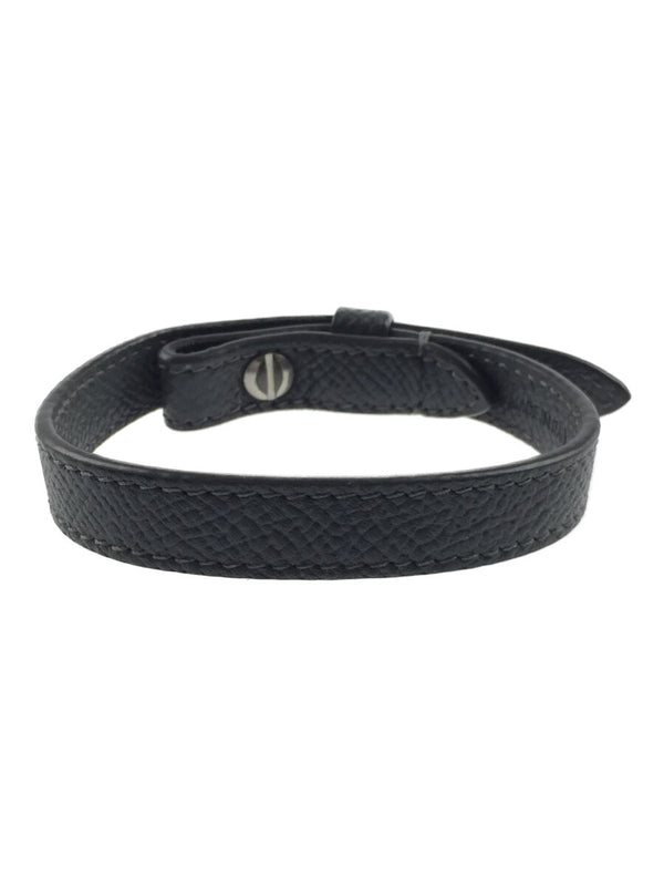 Alfred Dunhill Black Leather Bracelet DUJZC0772K