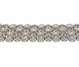 Buccellati Important 19.21 Carat Diamond Gold Bracelet - Oakgem.com